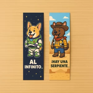 Tu perro en separadores – Kit de 2 personalizados con tu estilo